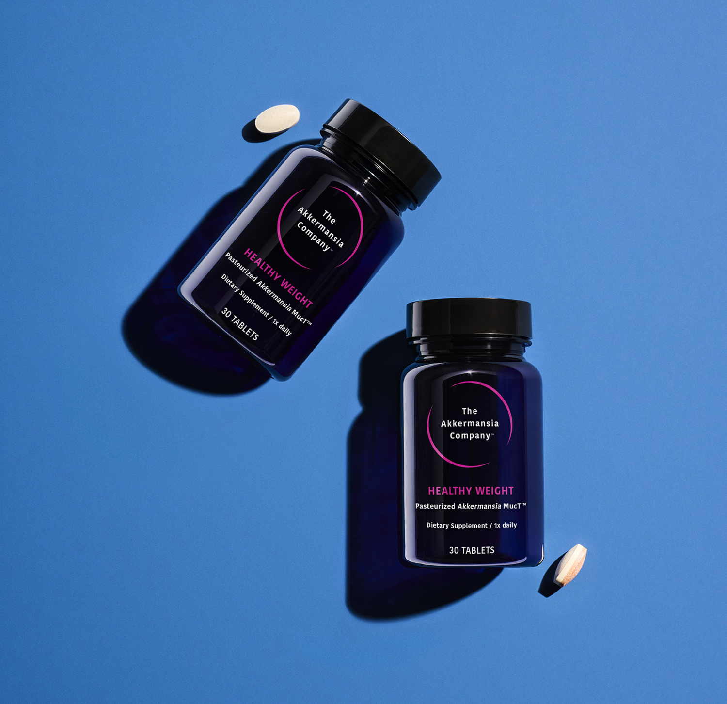 akkermansia healthy weight product bottles