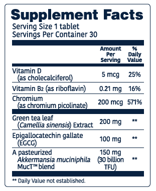 The Akkermansia Company™ Healthy Weight with Glucose Control